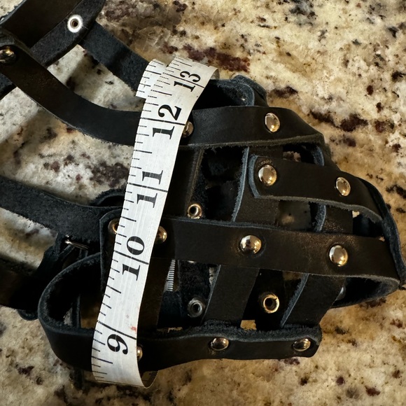 Muzzle Genuine Soft leather New - Picture 3 of 5